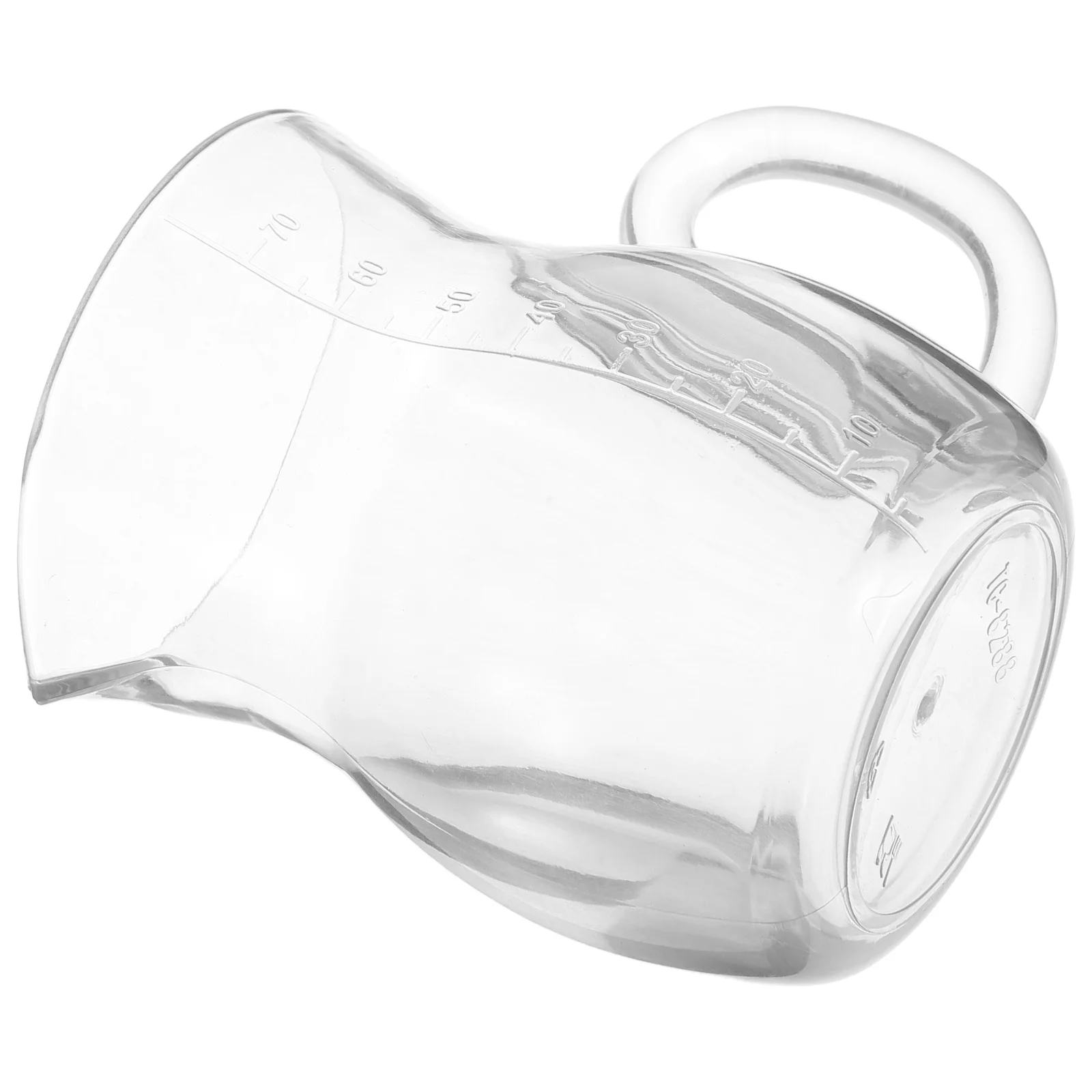 

70Ml Wine Decanter with Handle Transparent Liquor Dispenser for Home Bar Kitchen Use Small Pitcher Aerator Carafe for Red White