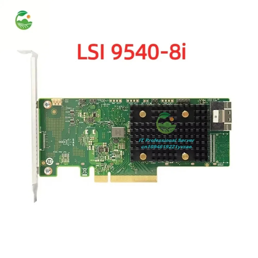 MegaRAID LSI 9540-8i 12Gbps 8P Tri-Mode SAS/SATA/NVMe RAID PCIe4.0 x8 w/ SFF-8654