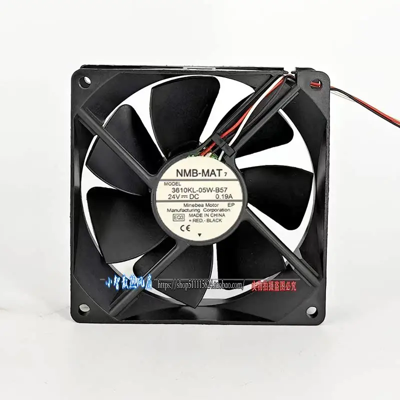 ORIGINAL 3610KL-05W-B57 24V 0.19A 9225 92*92*25mm NEW COOLING FAN RADIATOR