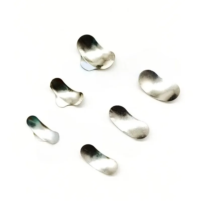 100Pc Lab Rubber Wedges Plastic Wedge Ortho Matrice Material Lab Ortho Sectional Contoured Matrices Matrix Bands Set Tools