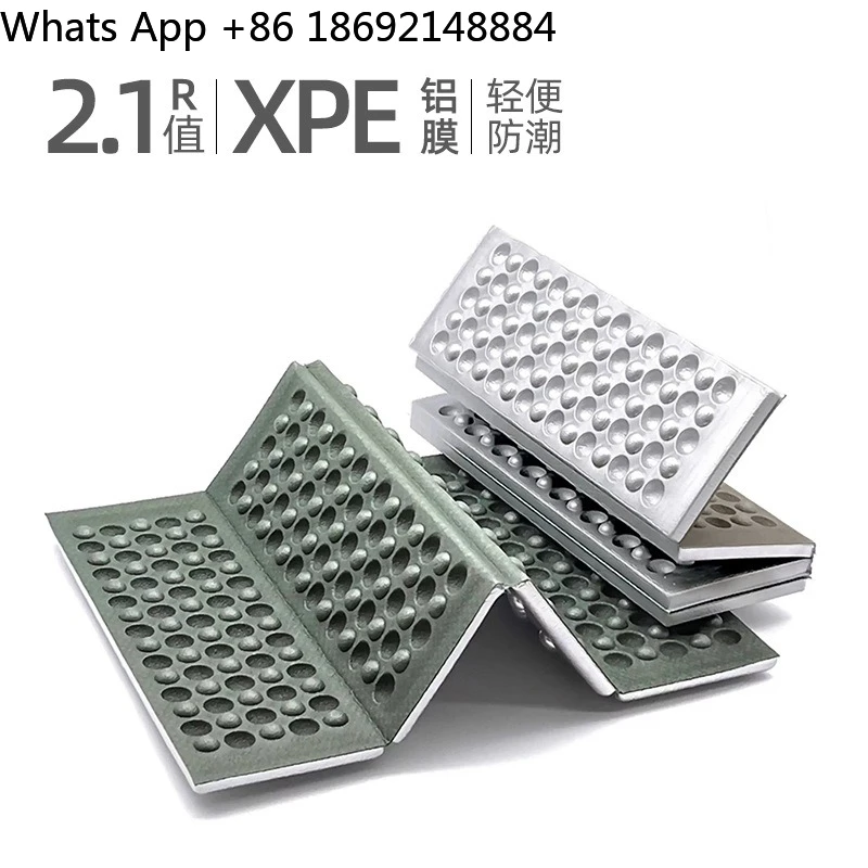 Outdoor portable folding small seat cushion honeycomb egg slot pad thickened moisture-proof floor mat