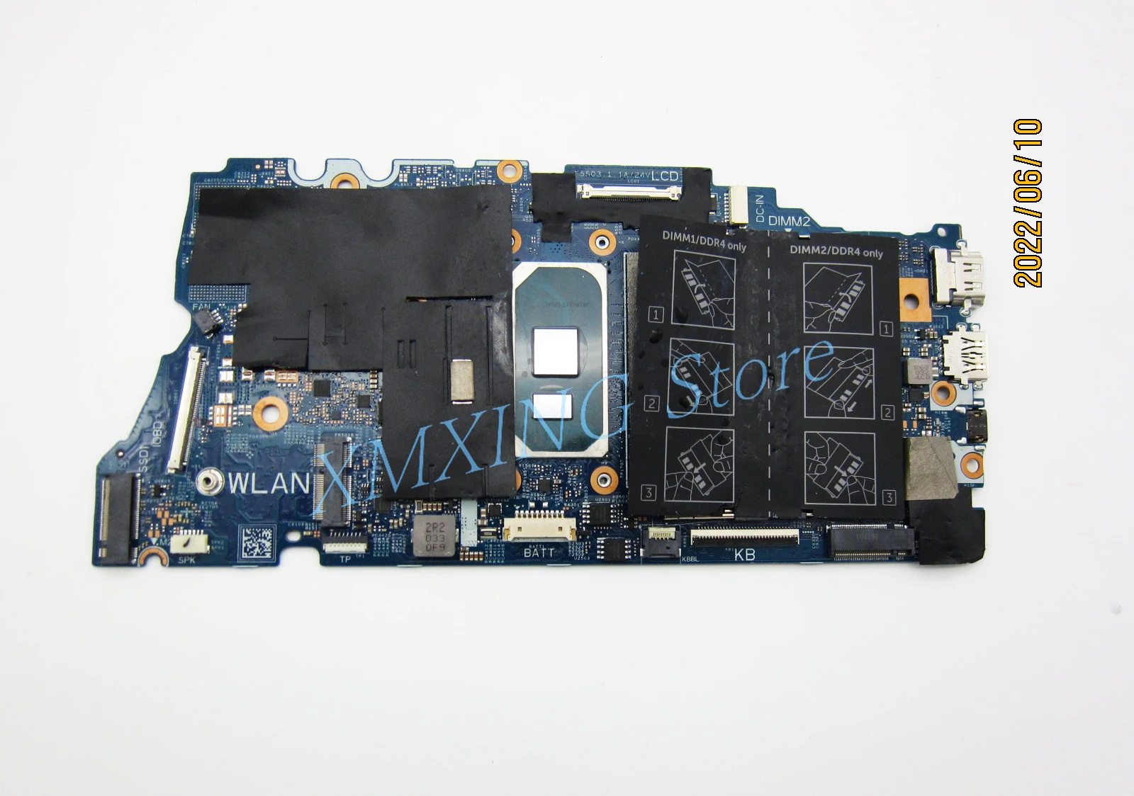 FULCOL For DELL 5501 Laptop Motherboard I5-1035G1  CPU 19812-1 CN-0RHCDN 0RHCDN RHCDN Tested 100% work