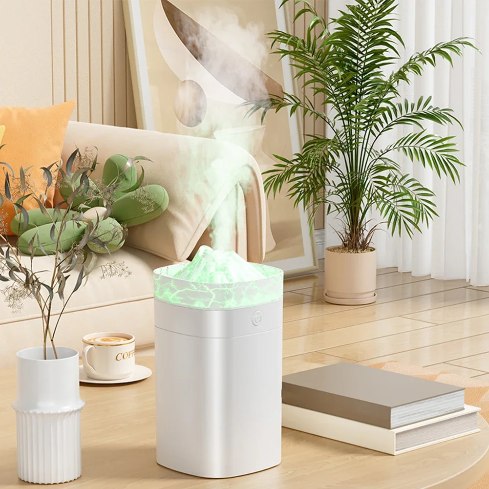 Innovative LED Humidifier Providing a Calming Atmosphere Through Soft Colors While Delivering Moisture Effectively