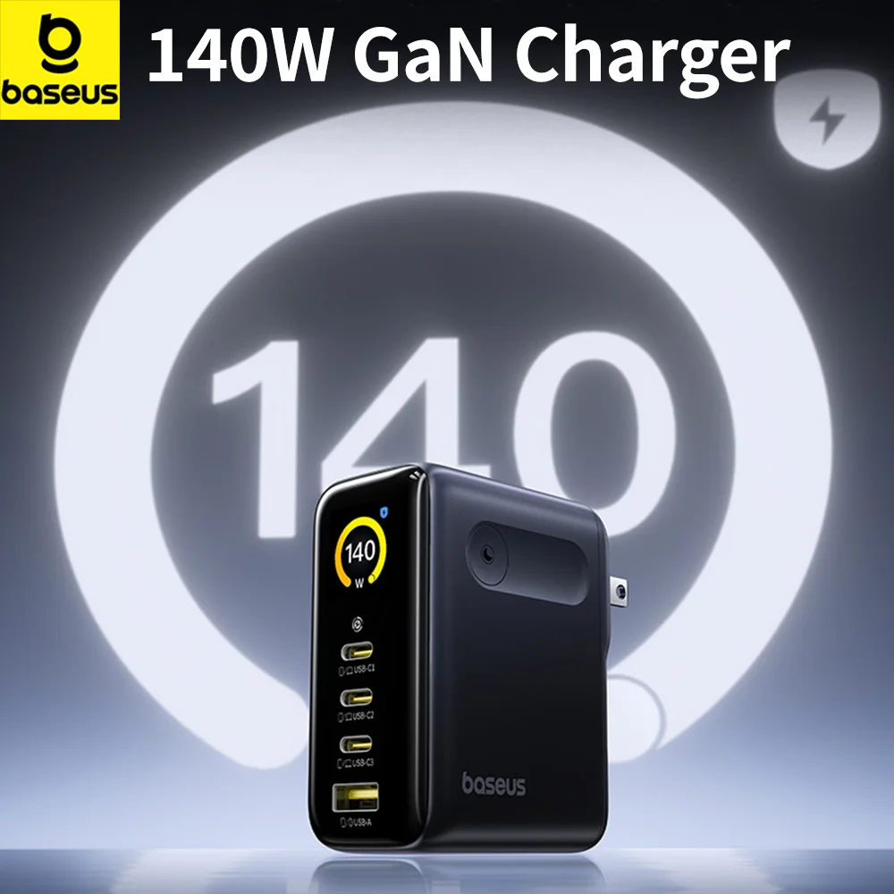 Baseus 140W Gan Fas…