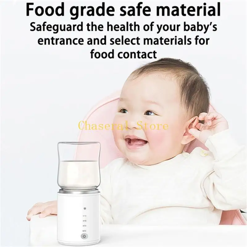 E7CE Lightweight Bottle Warmer Portable & Versatile Milk Warmer for Traveling Parents