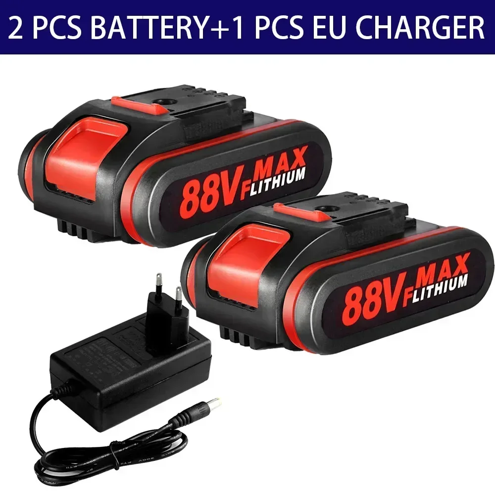 18V 88VF Worx Battery Rechargeable Lithium Ion Battery for Cordless Impact Drill Electric Saw Wrench Power Tools