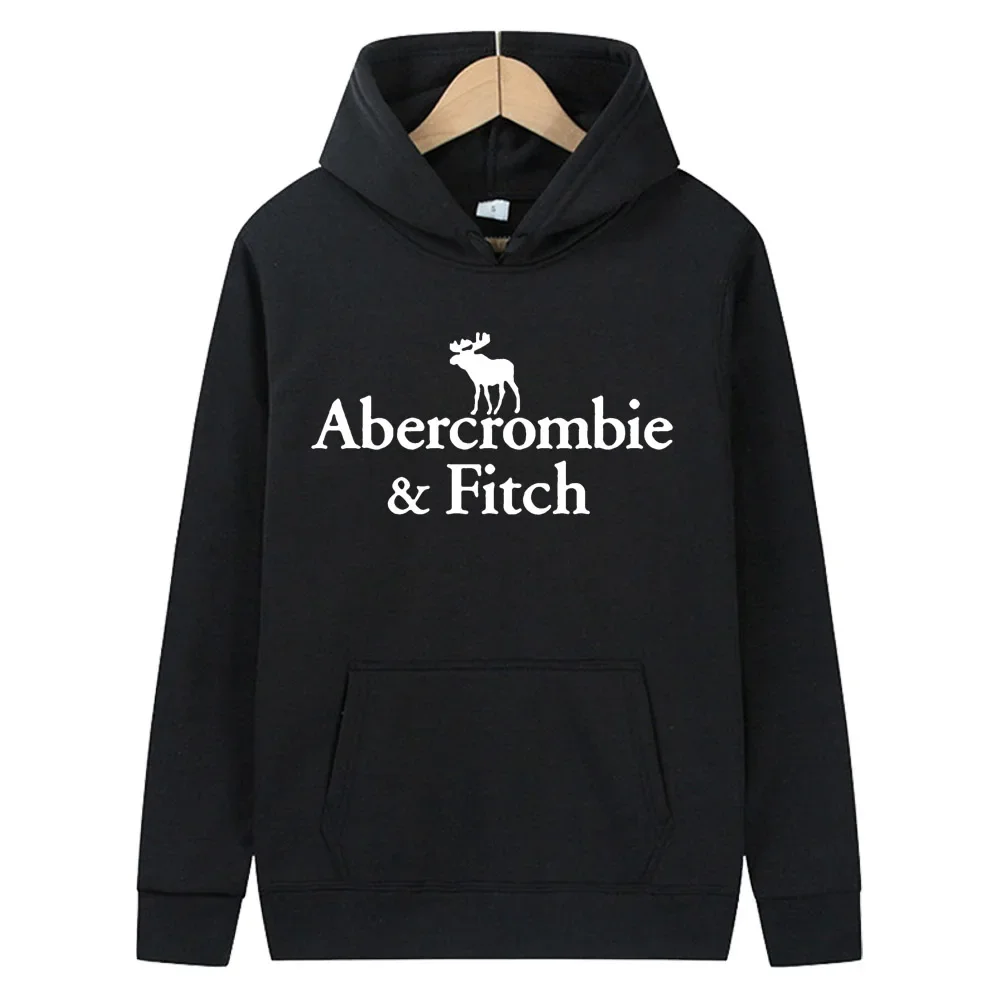 Abercrombie 남성용 럭셔리 후드 스웨터 셔츠, 니트 캐쥬얼 스웨터, 패턴 겨울