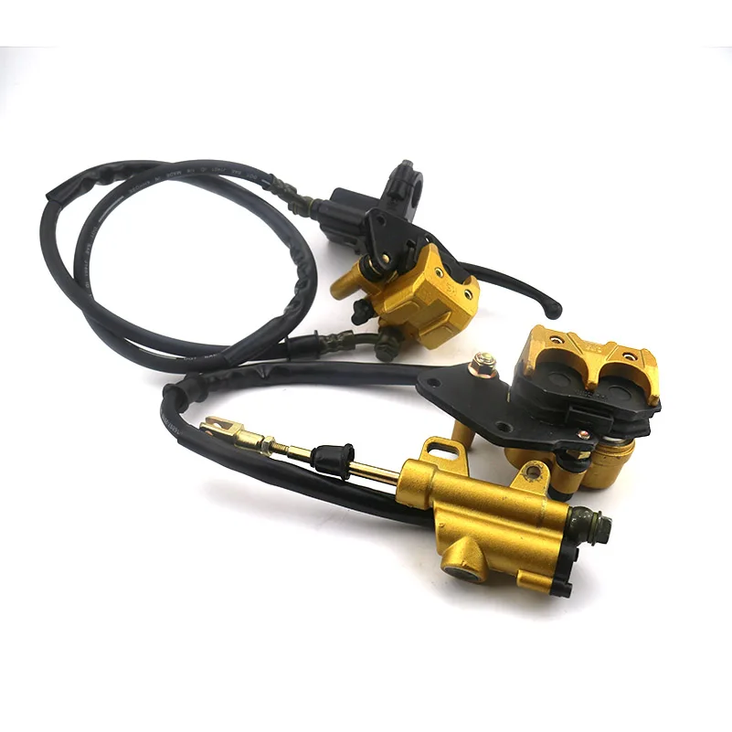 Brake Shake Bracket 110cc 125cc 140cc BBR TTR Motorcycle Front Disc Brake Kit Hydraulic System