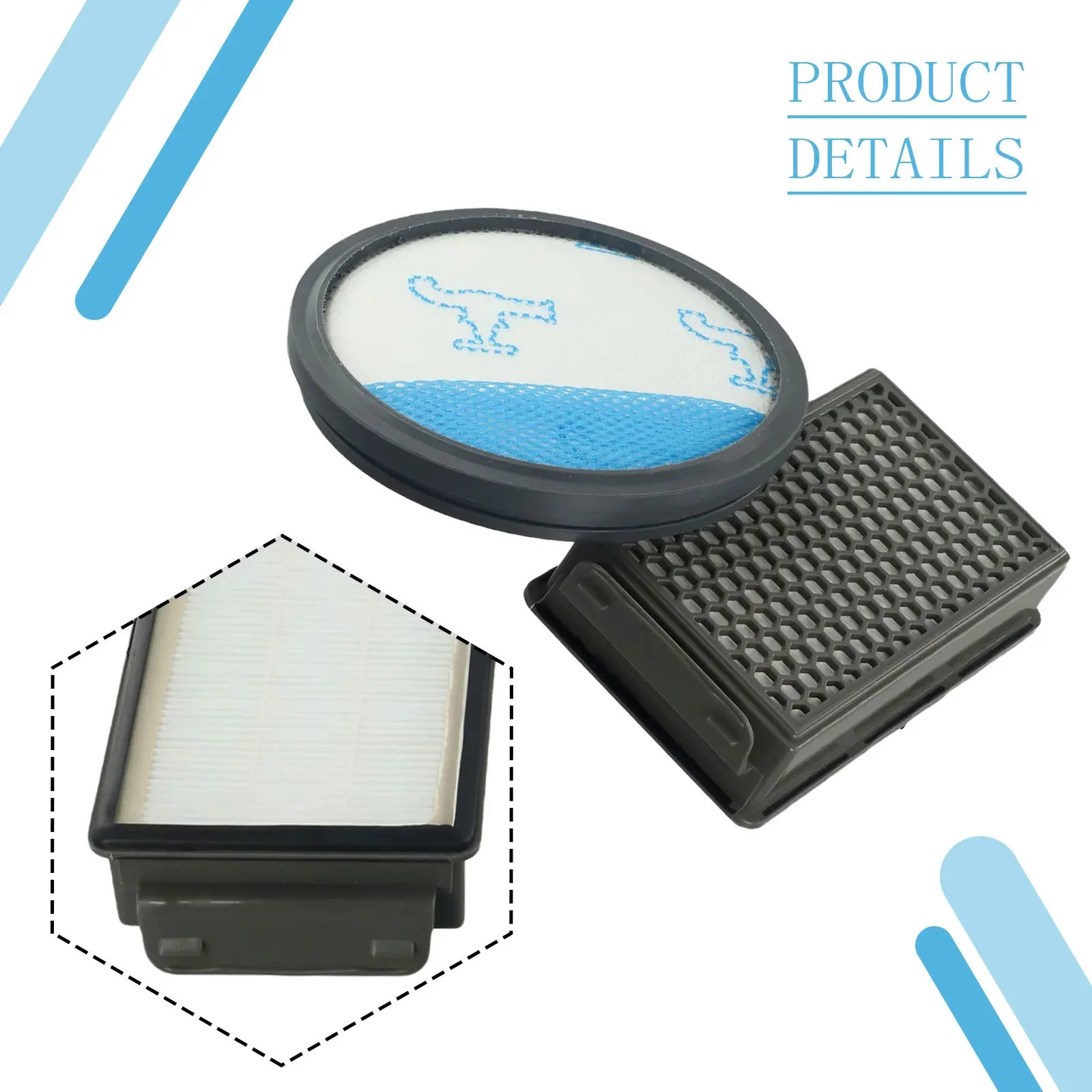 

RO3731EA RO3753 MO3774 Filter Motor Filter Pet Families Asthma Patients Vacuum Cleaner Parts Washable Allergic Patients