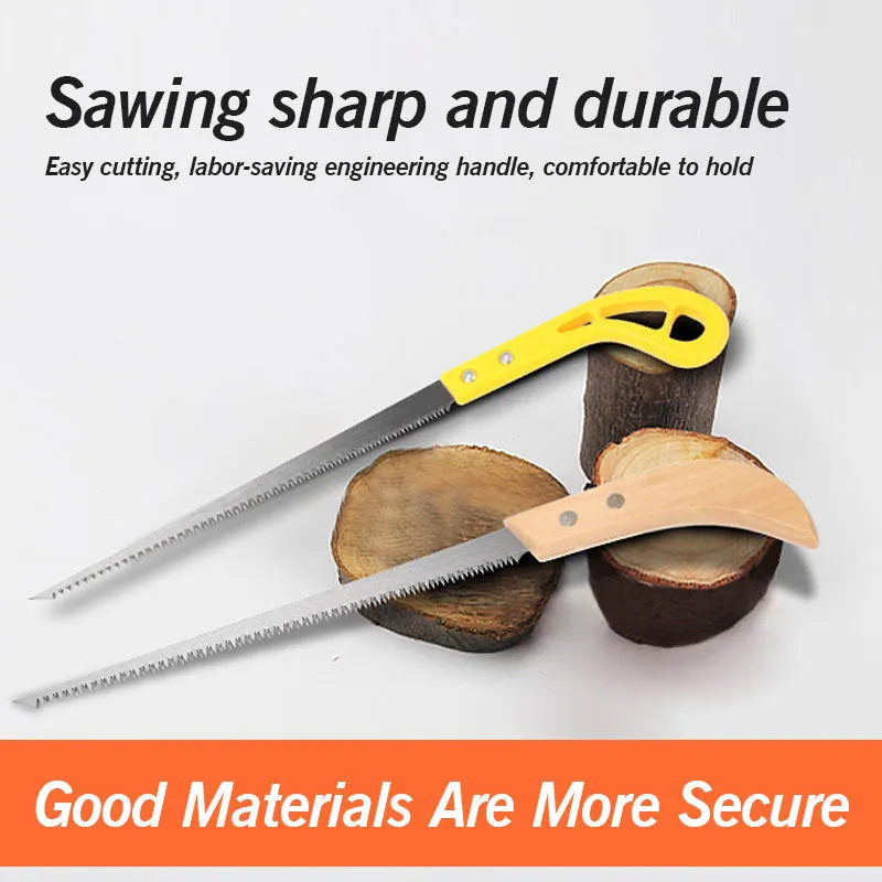 Household Hand Saw Wallboard Chicken Tail Small Hole Saws Gypsum Board Cutting Wood Plastic or Wooden Handle Multi-Function Saw