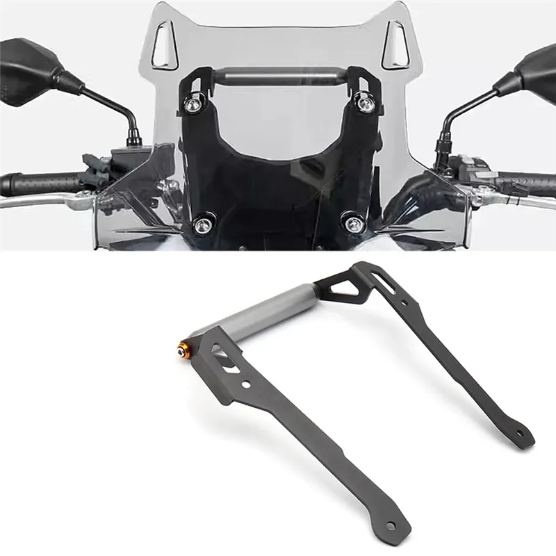 

X59A_12mm GPS Mount Navigation Bracket for VOGE DSX 525 DSX525 DS525X 2023 Motorcycle Mobile Phone Mount Bracket