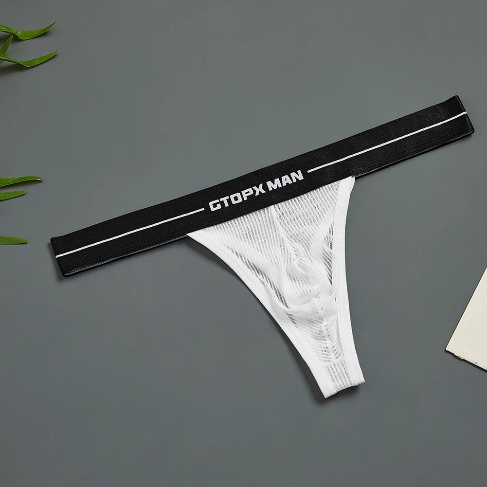 

Package Contents Polyester Sexy Soft Style Mesh Thin Pouch Men Underwear Package Contents Sexy Suitable Season