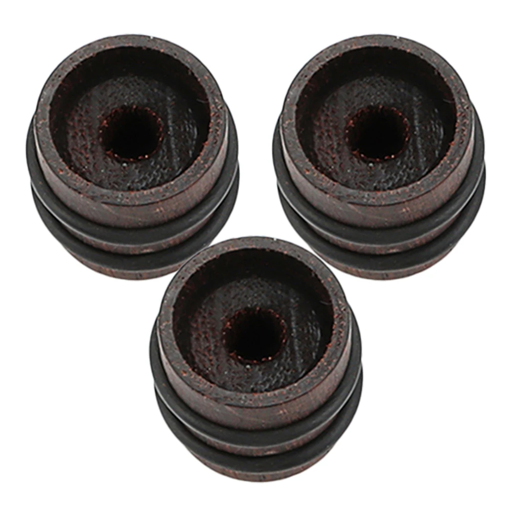 

3 Pcs Wood Guitar Knobs Volume Control Caps Bass Replacement Parts For Electric Guitar Accessories Potentiometer