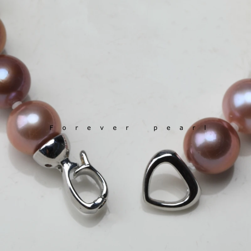 10-11mm Natural Freshwater Colorful Candy Colored Edison Bracelet with 14K Gold Filled Heart-shaped Buckle Fashionable Gift