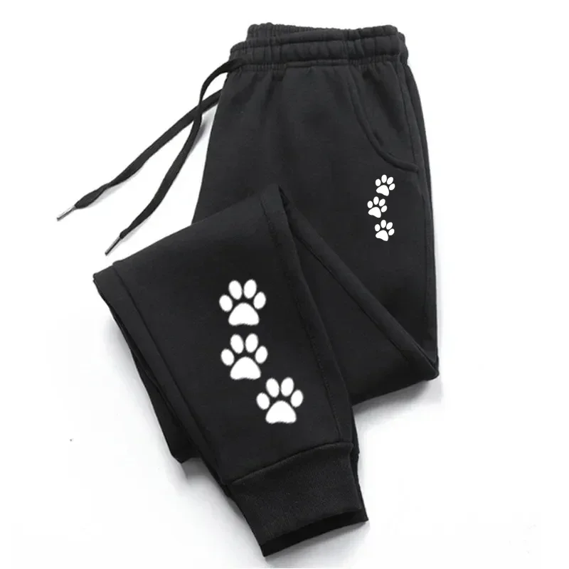 Womens Printing Sweatpants Fashion Casual Jogging Fitness Sport Trousers Street Versatile High Quality Soft Elastic Waist Pants
