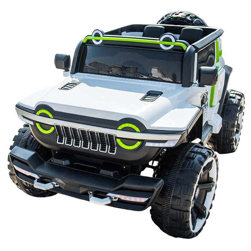 

Factory Direct Sale Baby Electric SUV Racing Car Dual Drive 12V10A Powerful Engine Double Seat 4 Wheel Electric Car for Children