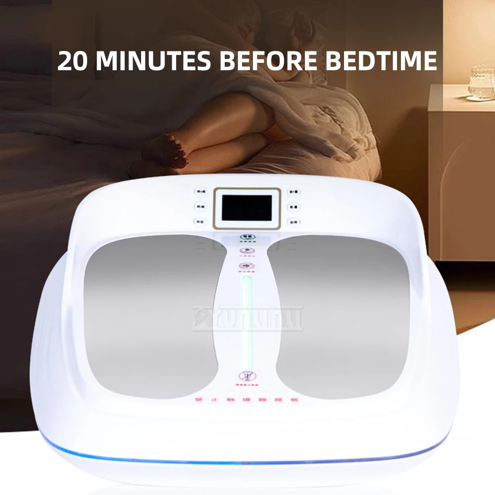 Terahertz Foot Massage Instrument Blood Temperature Meter Sole Foot Massage Home Use Meridian Energy Meter Sweat