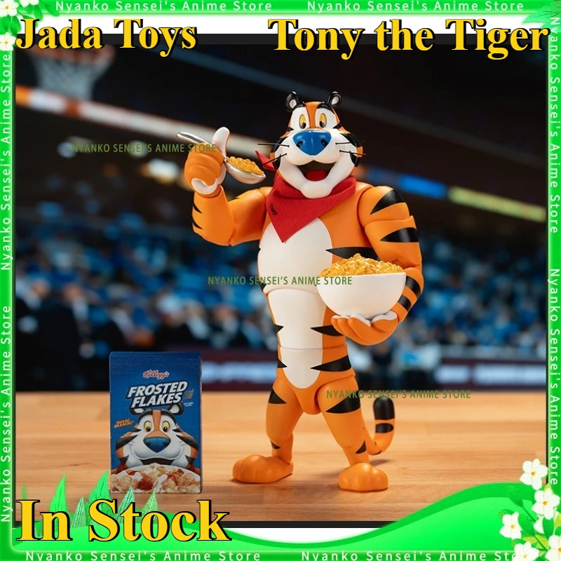 

В наличии Jada Toys Kellogg's Tony The Tiger 1/12 Фигурка Аниме Модели Игрушка Кукла Подарок Хобби Коллекционная