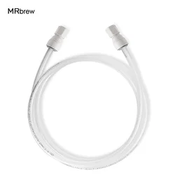 Beer Line Tubing 1.5M Eva Hose 3/8’’OD Quick Connector Push in Fittings Co2 Gas Line Assembly For Ball Lock Beer Keg Coupler