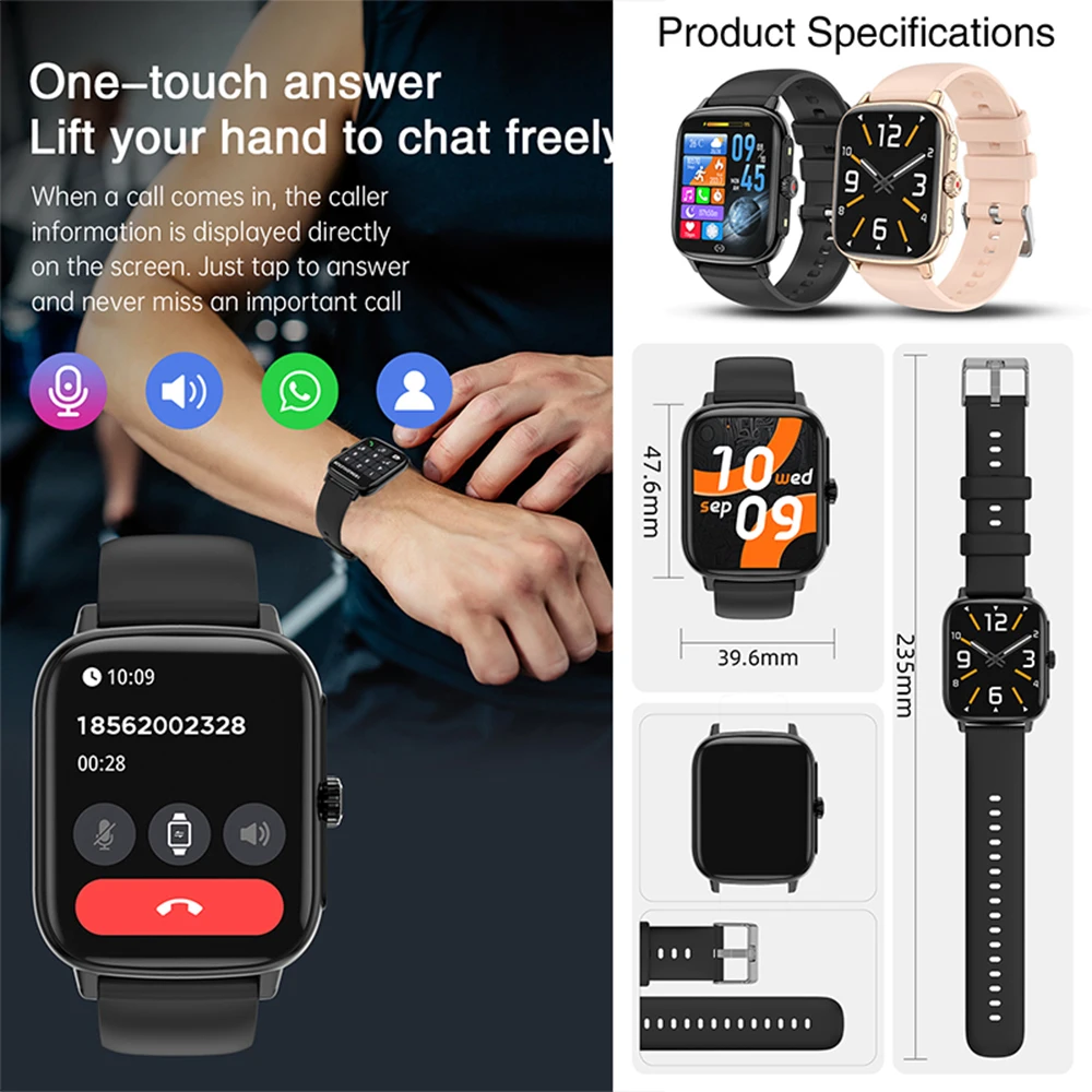 2026年最新モデル。スタイリッシュなスマートウォッチ。男性 - Smartwatch Stylish Watches For Women のレビューと価格