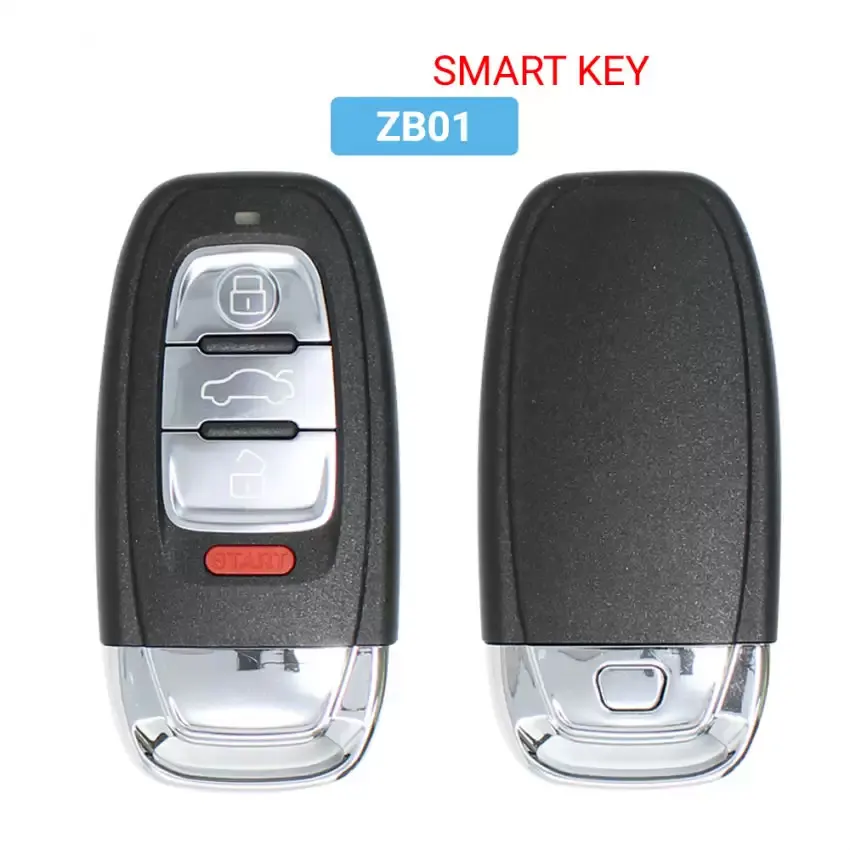 KEYDIY ZB01 Universal Smart Proximity Remote Key 4 Button for Audi Style car remote key for KD900/KD-X2/KD MINI Key Programmer