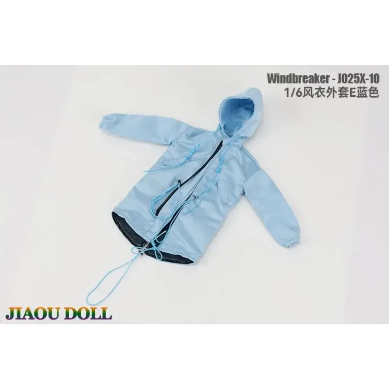 

JO25X-10 1/6 Scale Male/female Toys Windbreaker Coat Clothes Model DIY for 12-inch Shin/Plump Action Figures Body