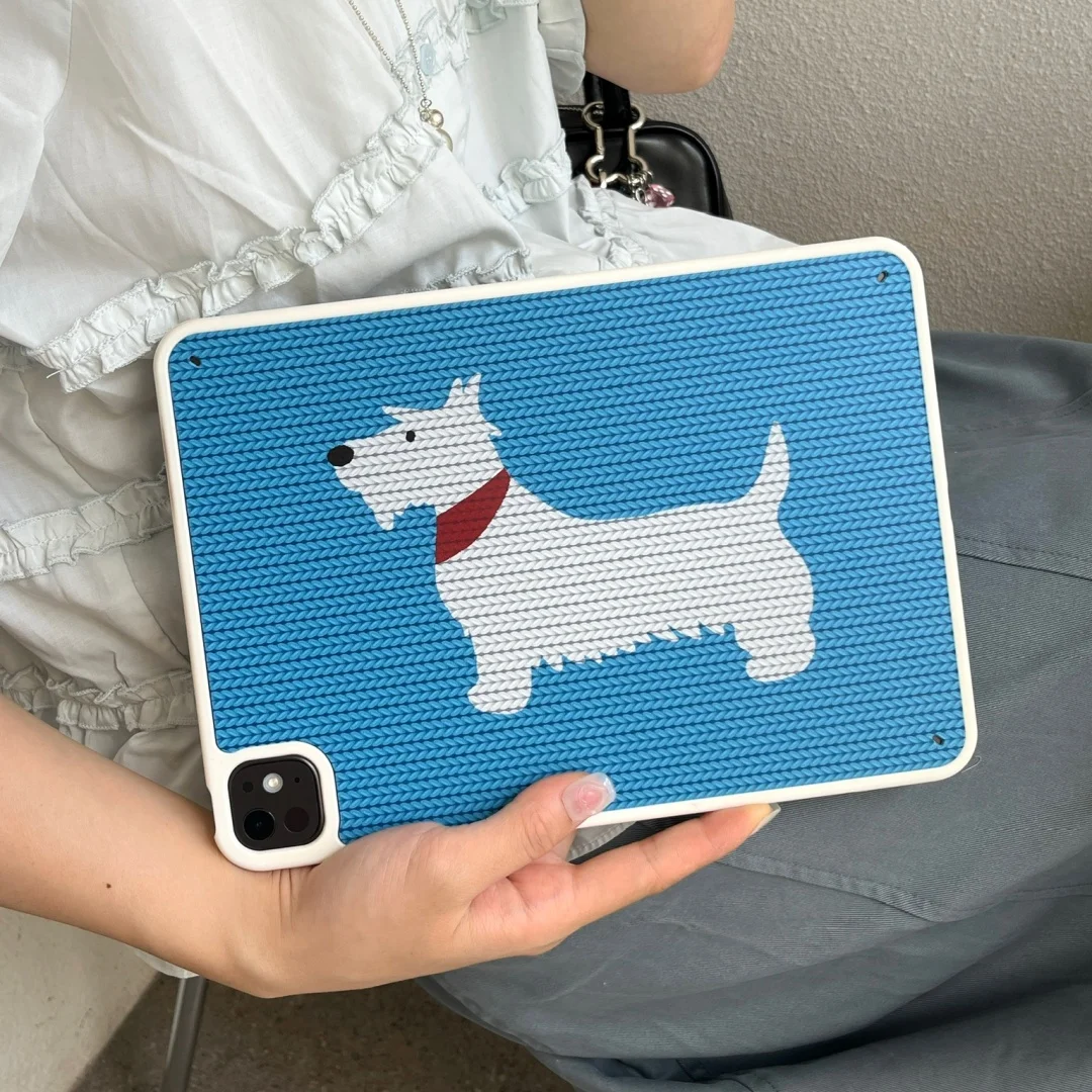 

Cartoon puppy Case For Ipad Pro 13 Case iPad M2 2025 A16 11th Air4 5 10.9 iPad 10th 7 8 9th Generation 10.2 Casing Mini 6 Cover