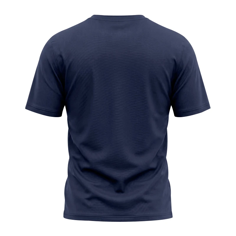 Herren Schnelltrocknendes Eyelet Henry Kurzarm-T-Shirt, Einfarbig mit Rundhalsausschnitt, Sommer Casual Slim Fit Muskel-Gym-Top, 1 Stück – Detail 22