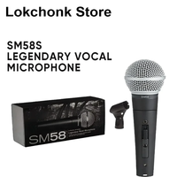 Metal SM58S SM58LC  Cardioid Dynamic Microphone For Stage Singing Professional Wired Microphone for Karaoke BBOX Recording Vocal