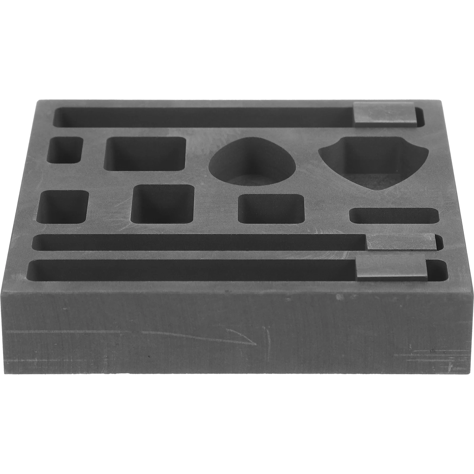 

Graphite Mold Multi Hole Removable Plate Easy Demolding Casting Metal Jewelry Melting Mould Ingot Molds Smelting Copper Aluminum