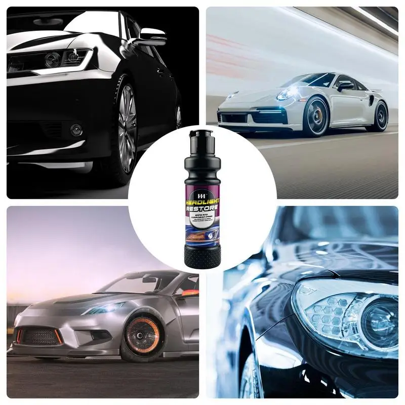 

Automobile 100ml Headlamp Restoration Spray Car Headlight Polishing Repair Fluid Agent Headlamp Lens Restore Cleaner For Vehicle