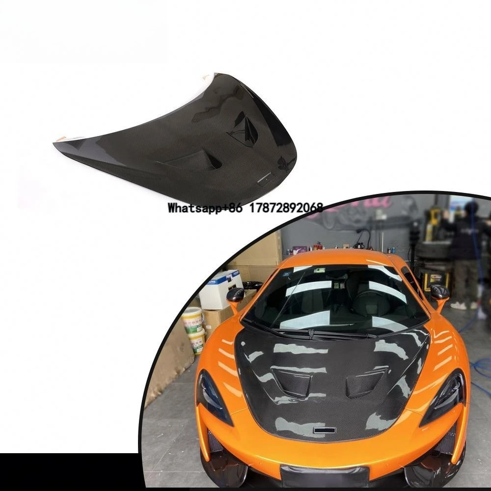 

Dry Carbon Engine Hood Bonnet Cover for McLaren 540C 570S GT 600LT 2015-2021