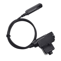 A58 Z U94 PTT Adapter Cable For Baofeng UV-9R UV-XS UV-9R Plus Walkie Talkie Headset