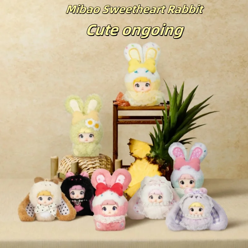 

Новая серия Nommi V2 Sweetheart Rabbit, модная слепая коробка, милая виниловая кукла, кулон, детская коллекция игрушек, подарок на день рождения для девочек