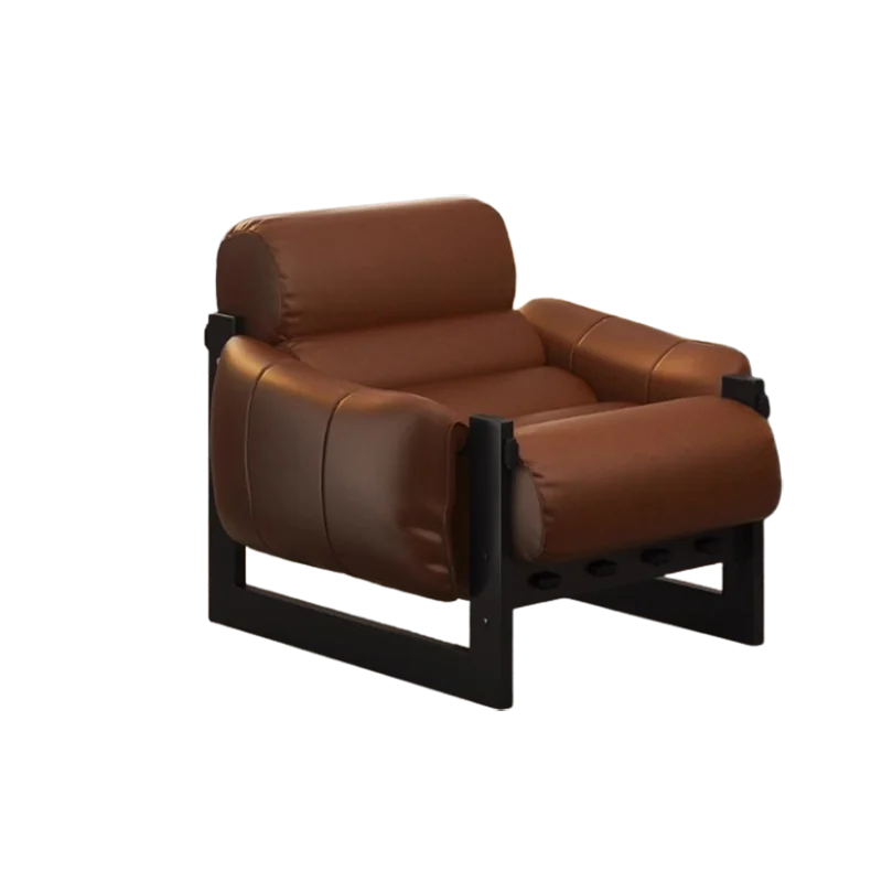 Desinger Black Living Room Chairs Modern Nordic Fluffy Comfortable Living Room Chairs Arm Cheap Fauteuil Salon Home Furniture