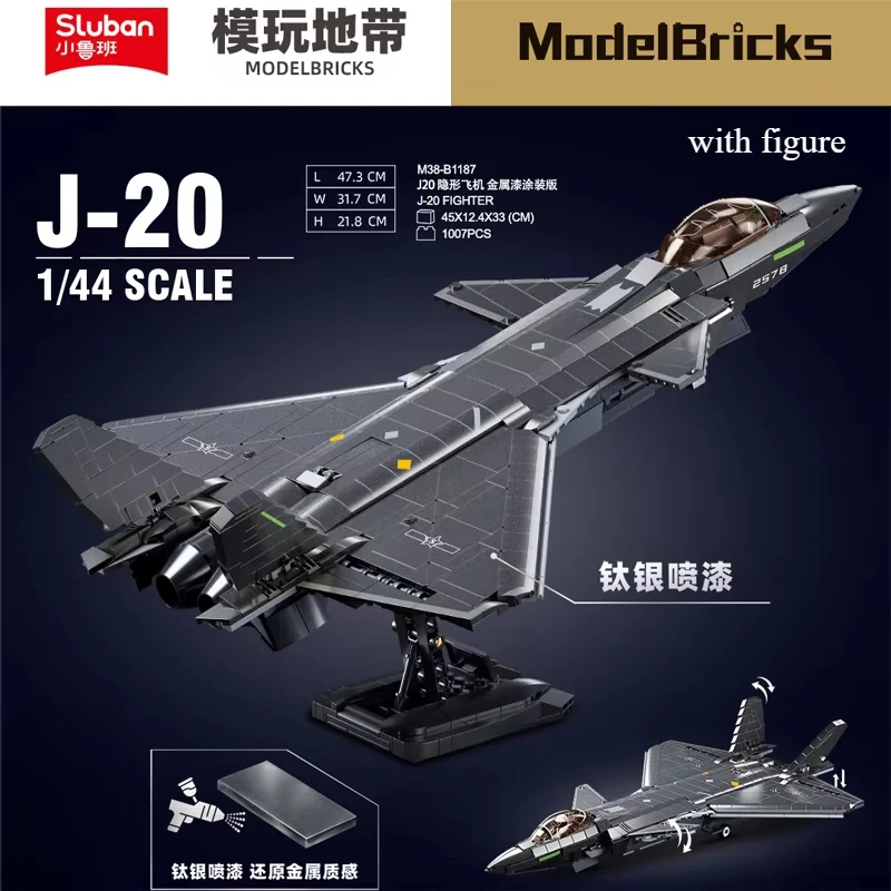 WW2 Armato Modello di Aereo Building Blocks MOC F140/SU-57/KA-50 Combattente Bomber elicottero Aereo Carro Armato Mattoni FAI DA TE Giocattolo Per Bambini Ragazzi