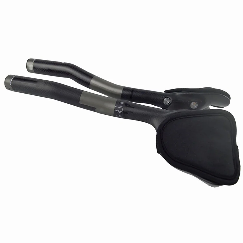 For Triathlon Bike Rest Handlebars in T800 Carbon Fiber 31 8MM Clamp Designed for Comfort During Extended Cycling