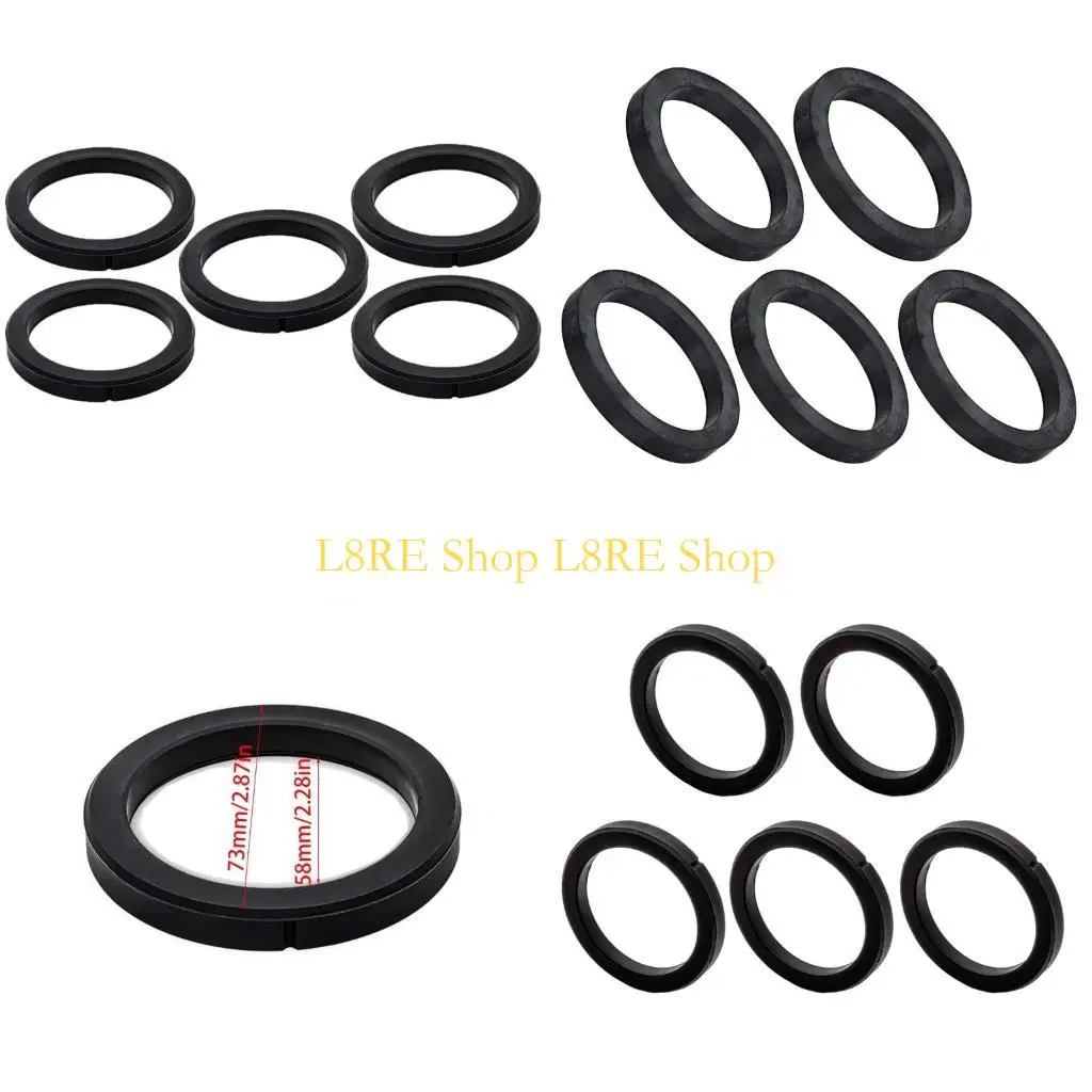L8RE 내구성 58mm 에스프레소 머신 씰 편리한 양조 개스킷 그룹 헤드 밀봉 링 58mm 커피 머신에 적합합니다.