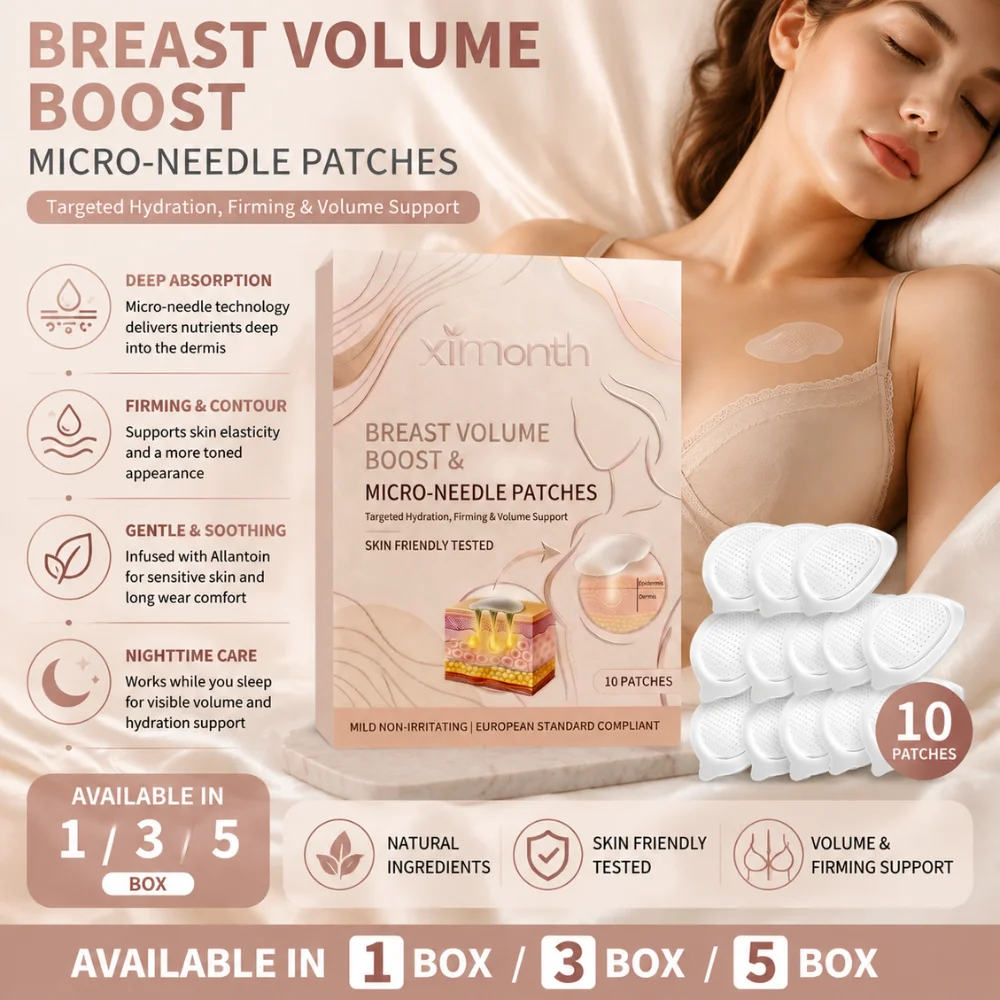 10pcs Advanced Nano Microneedle Patches Tocopherol Ginger Root Oil Allantoin Deep Hydration Firming Body Skin Care for Women