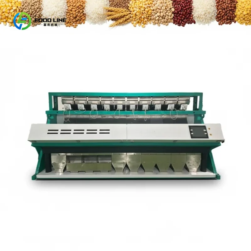 Multi Function CCD Color Sorter for Corn Wheat Barley Rye Grain Sorting Grading Machine Custom