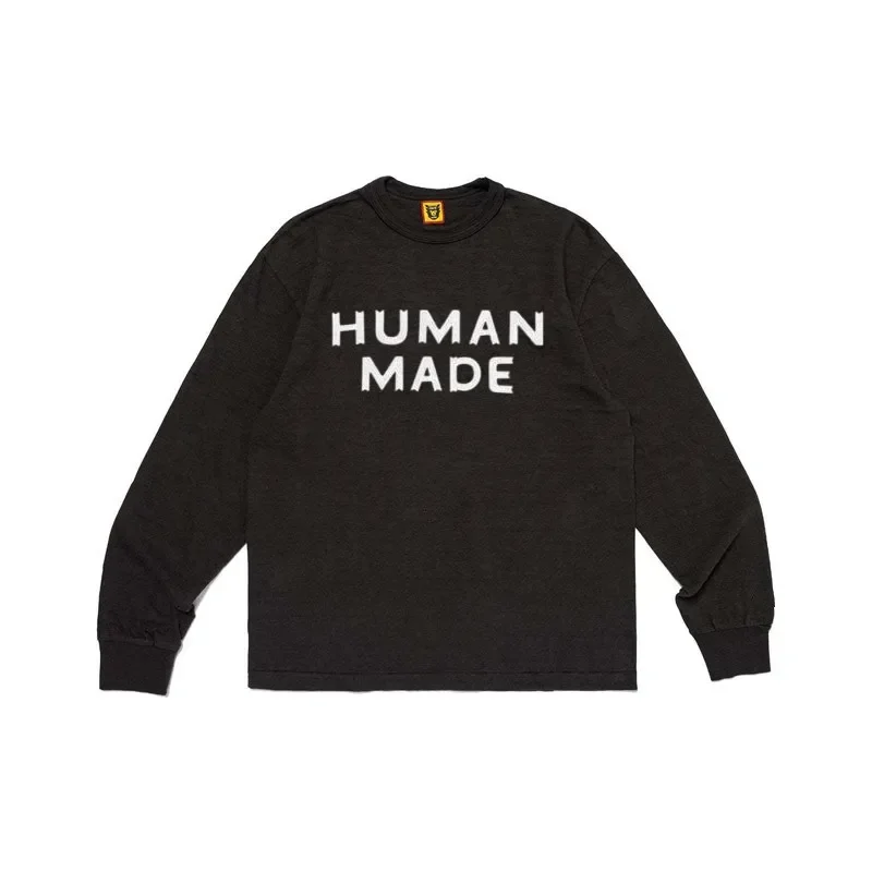 Human Made 2026 Long Sleeve T Shirt Crewneck Loose Couple Unisex Casual