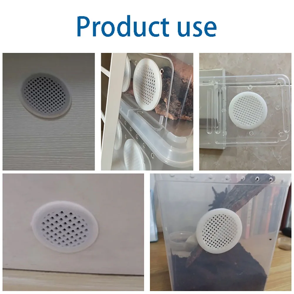 10-100Pcs 3mm-18mm Plastic Round Ventilation Cover Air Vent Louver Mesh Hole For Wardrobe Shoe Cabinet Furniture Accessories image 6