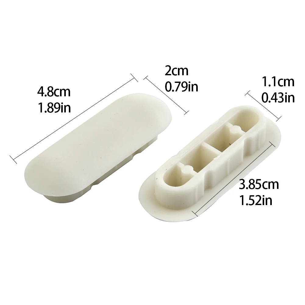 10pcs Toilet Lid Accessories Brand New Toilet Seat Buffers Pack-White Stop Bumper Self Adhesive Toilet Seat Sticker Gasket Set