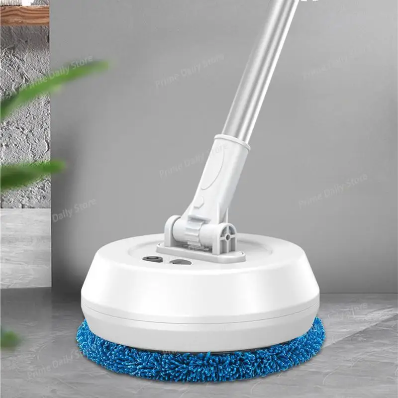Adjustable Rotatable Electric Floor Mop, Super‑Absorbent Cleaning Device for Hardwood, Tile, Bathroom & Glass Surfaces