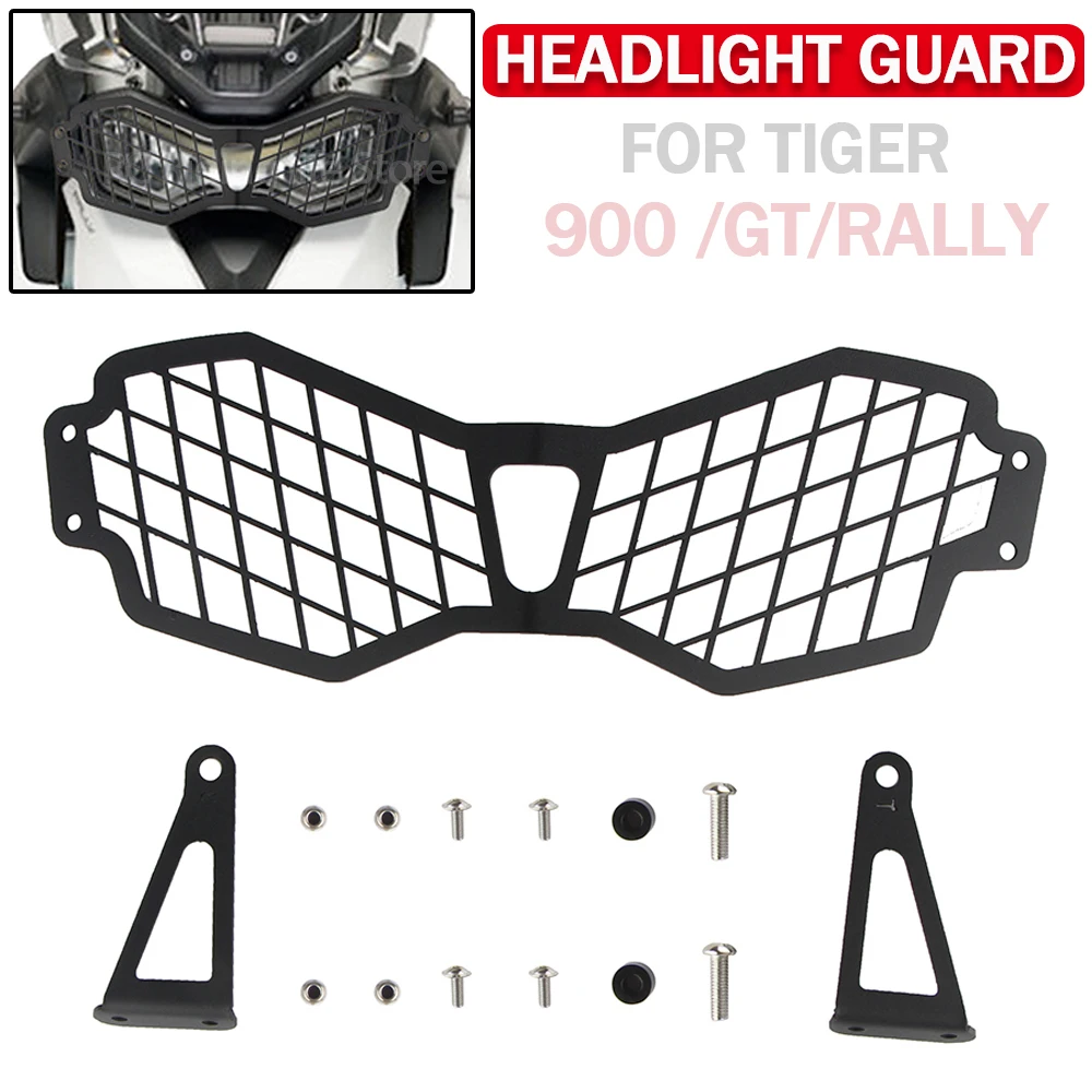 

Motorcycle Headlight Guard Grille Front Head Lens Cover Protector For Tiger 900 900GT Rally Pro 2020 2021 2022 2023 TIGER900GT