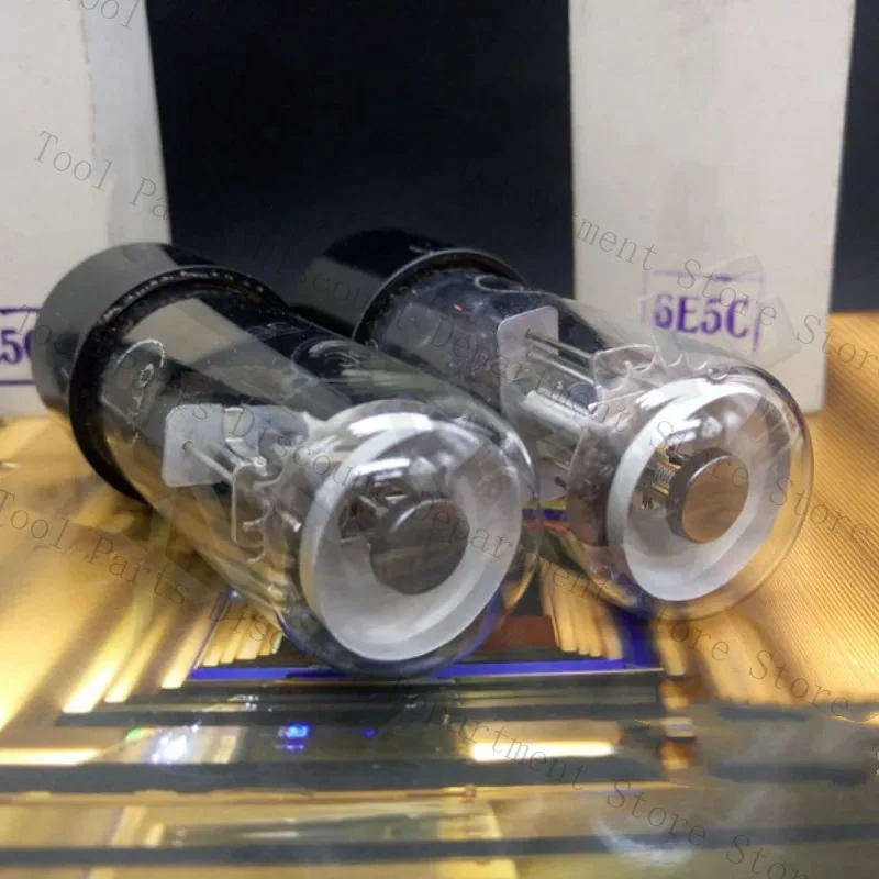 2PCS New Box Soviet 6E5C'S Eye 6E5C Substitution EM34 / 35 Tube