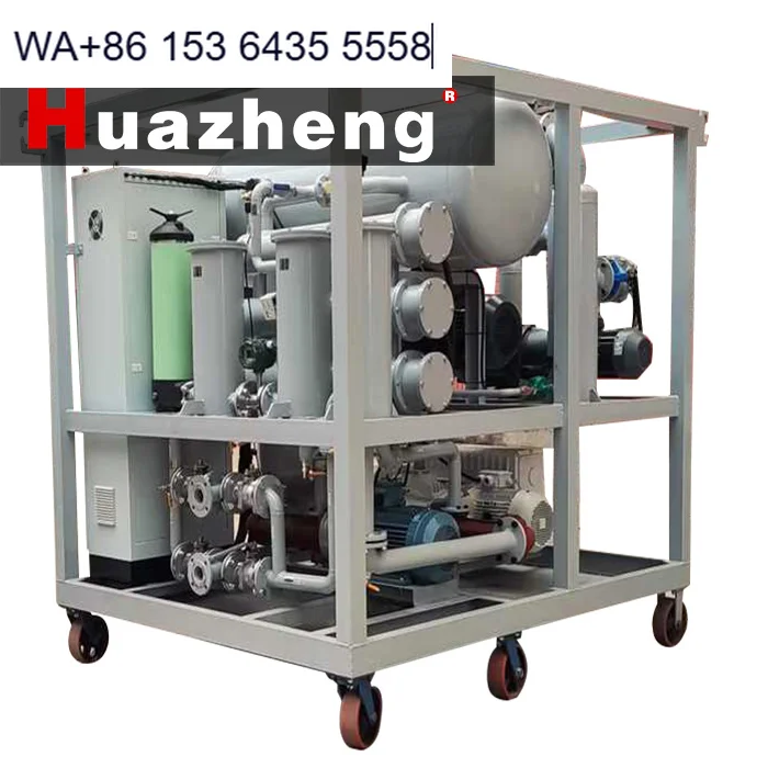 Huazheng Engine Oil Regeneration Purifier / Motor Oil Recycling Machine / Transformer Oil Purification Plant