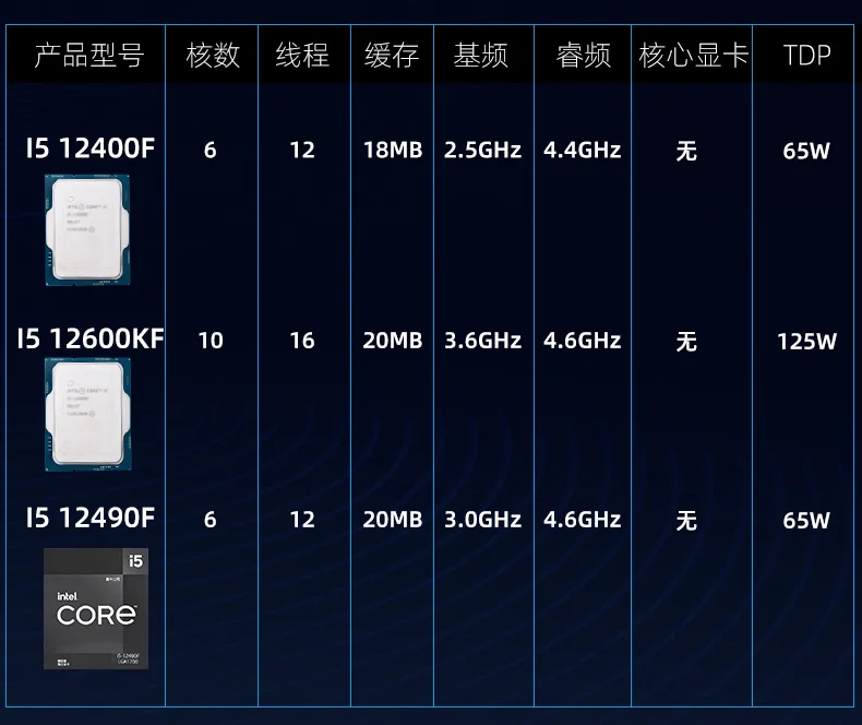 12400F Main Board CPU Set 12490f Box 12600KF  Tianxuan MSI B760m