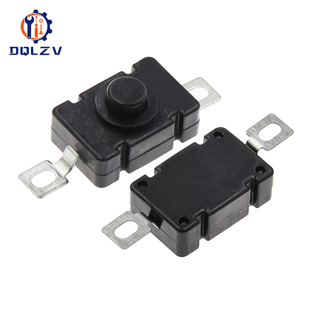 KAN-28 1.5A250V Flashlight Switches Self Locking SMD Type 18X12MM Push Button Switches 1812-28A