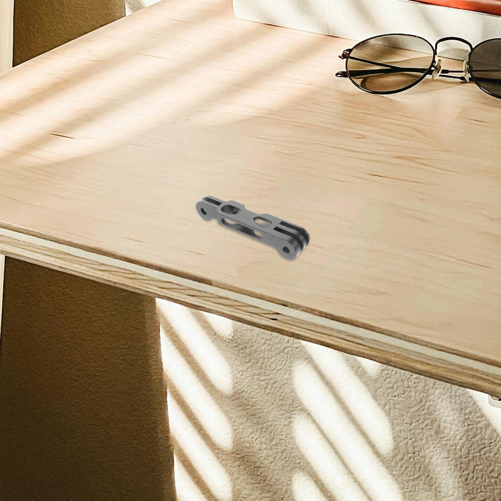 1 قطعة سبائك الألومنيوم تمديد الذراع 85 مللي متر قابل للتعديل منصب الكاميرا لكاميرا الحركة Selfie عصا تحت الماء اطلاق النار ترايبود